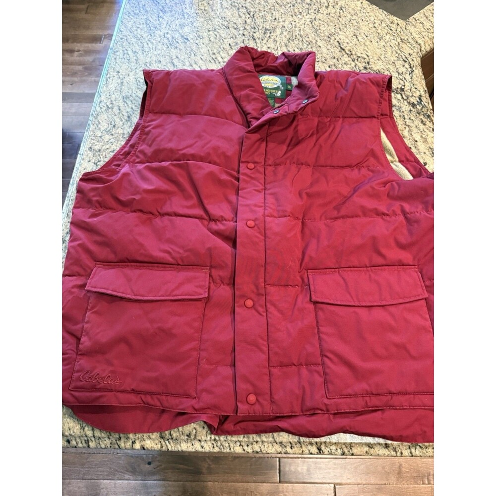 3XL Hunting Cabela’s Premier Northern Goose Down Outdoorsman Puffy Vest Jacket